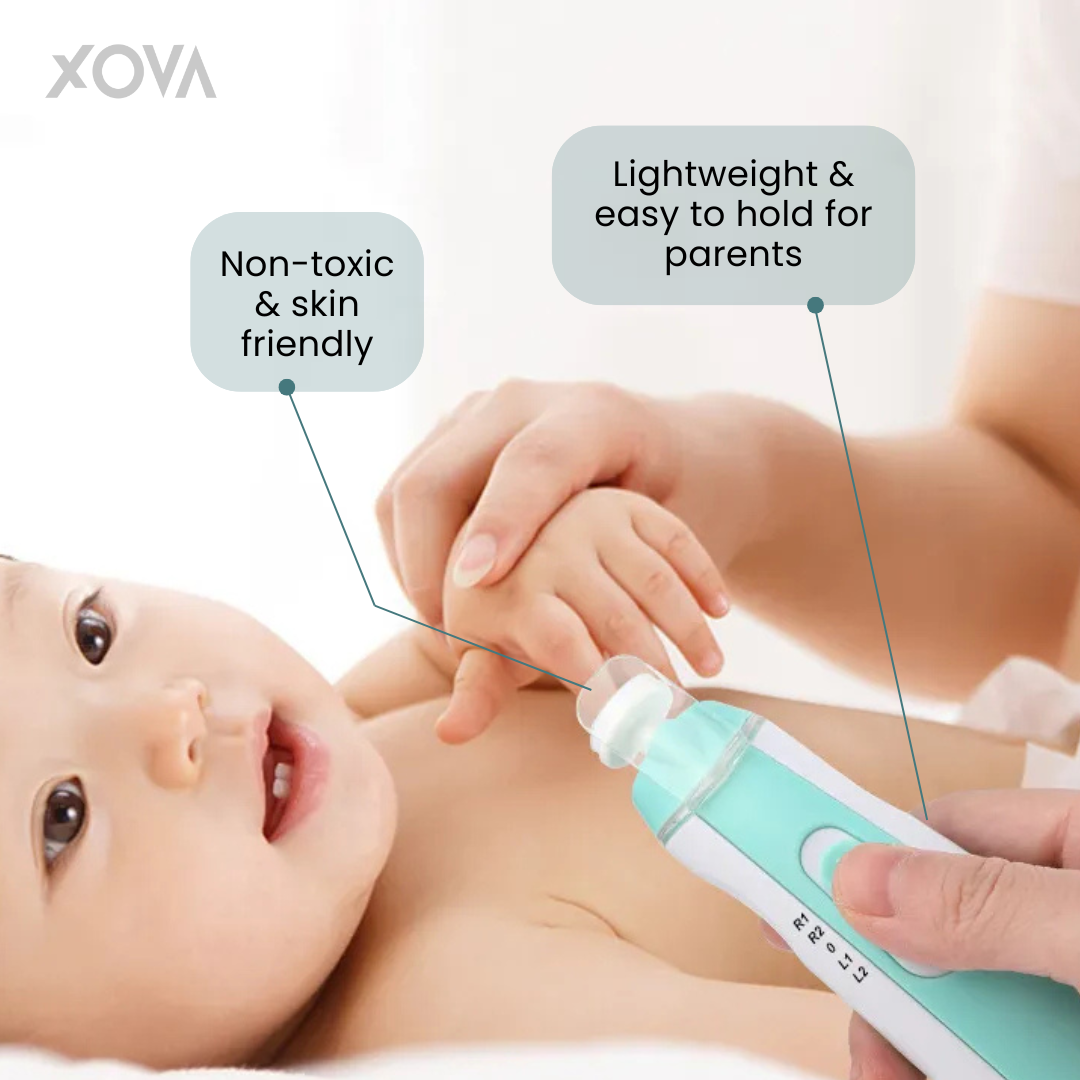 Newborn Nail Clipper Electric Baby Anti-pinch Meat Care Set