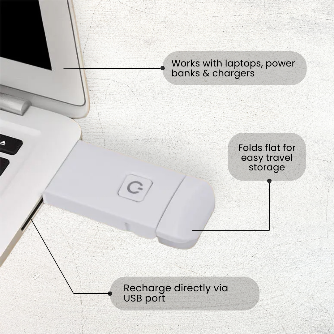 LED USB Book Reading Light Brightness Adjustable