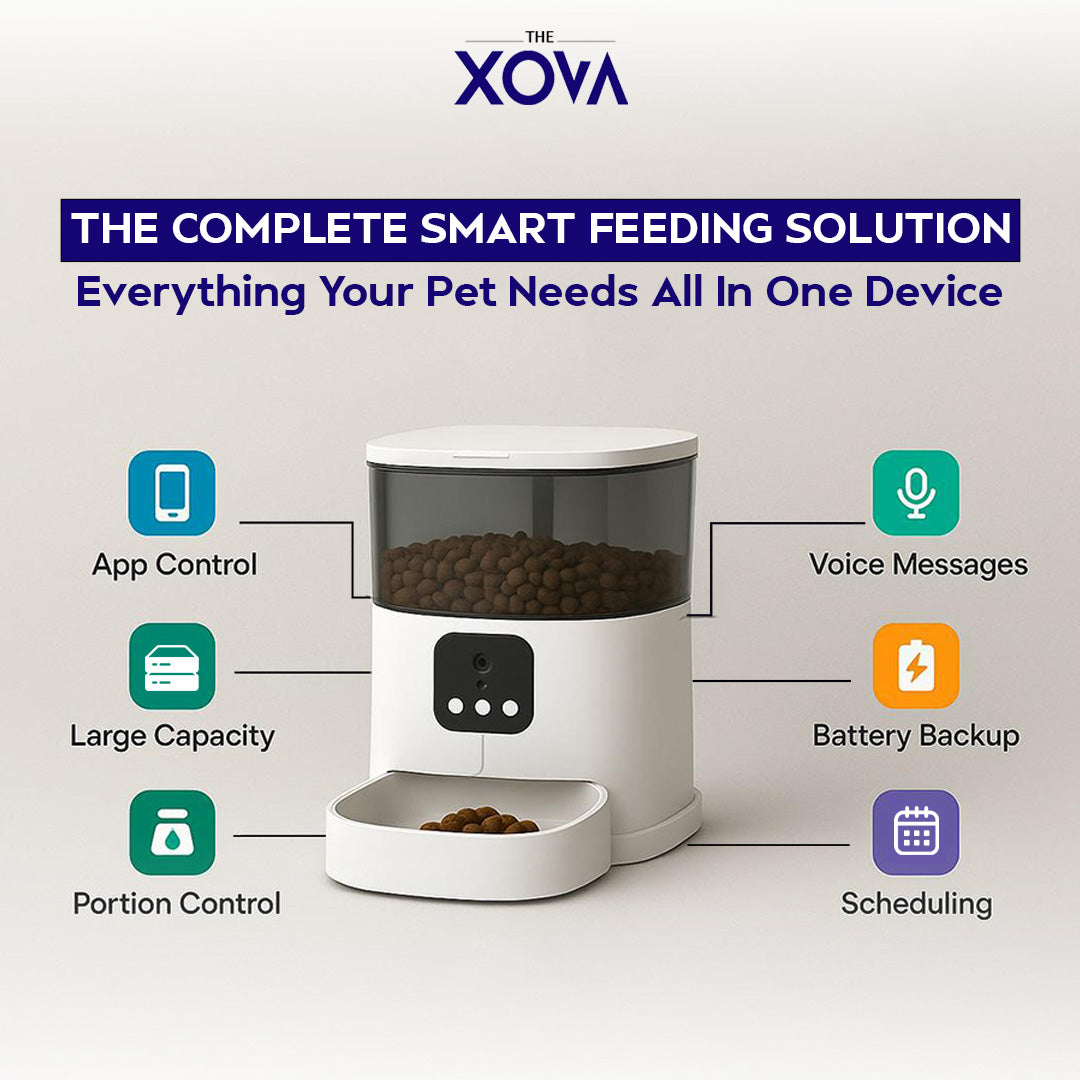 Xova Pet Aura – Automatic Pet Feeder APP Control