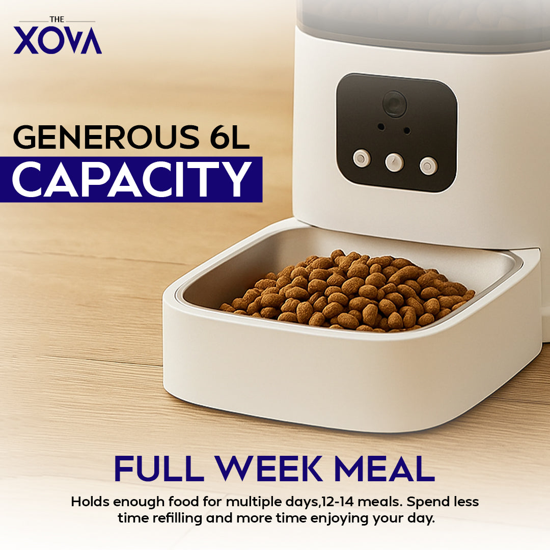 Xova Pet Aura – Automatic Pet Feeder APP Control