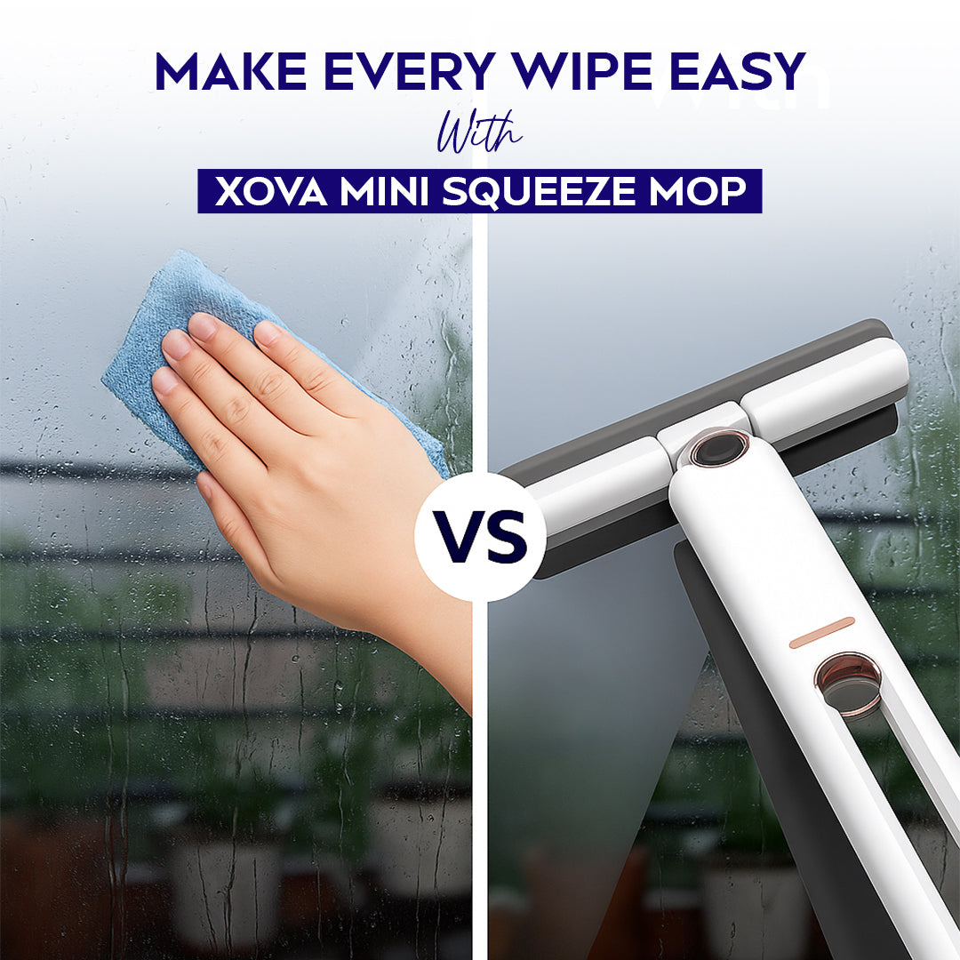 4-in-1 Xova Mini Squeeze Mop – Multi-Surface Cleaner