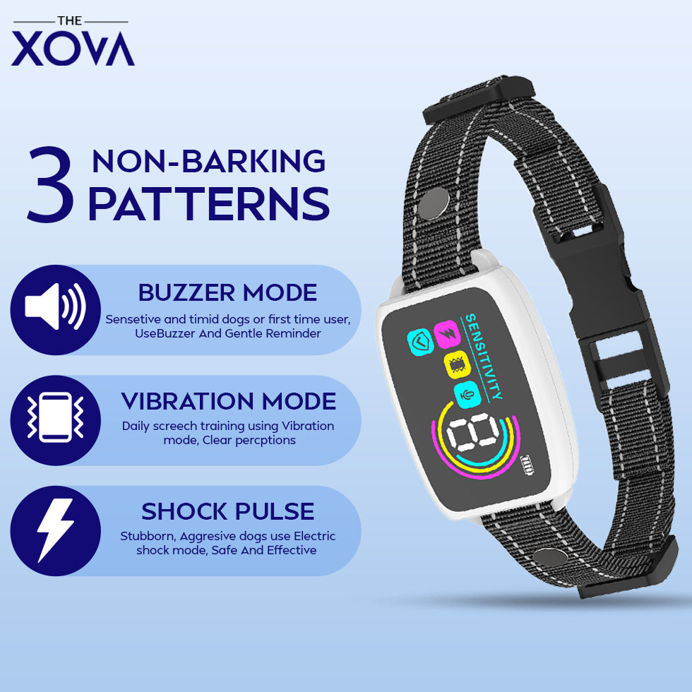 Xova Smart Anti Barking Dog Collar
